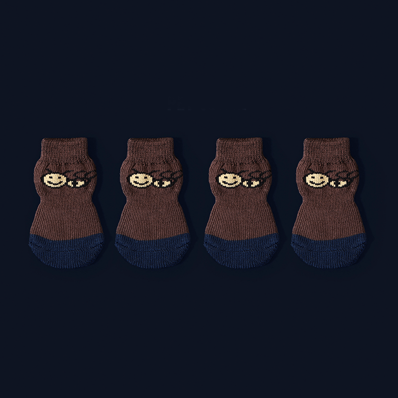 Dog Boots Knit Wear Breathable Feet Cover Socks - PIKAPIKA