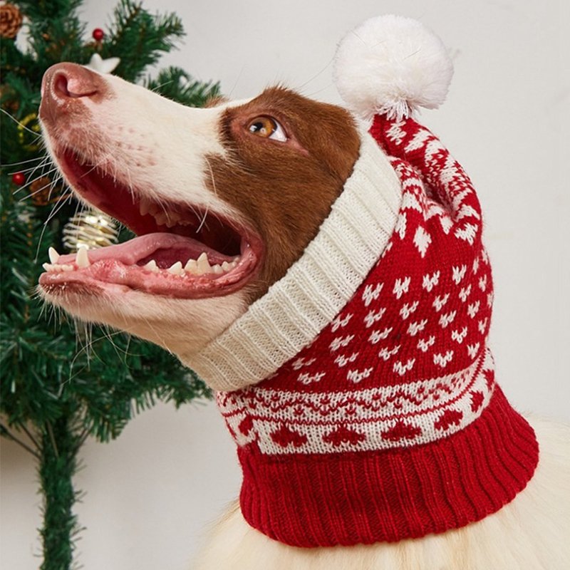 Dog & Cat Hat Christmas Knit Hat - PIKAPIKA