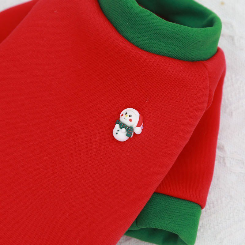 Dog Clothes Christmas Hoodie Small Dog Clothes - PIKAPIKA