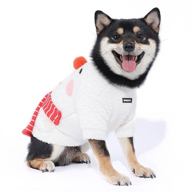 Dog Clothes Christmas Sweatshirt Fleece Shirt - PIKAPIKA