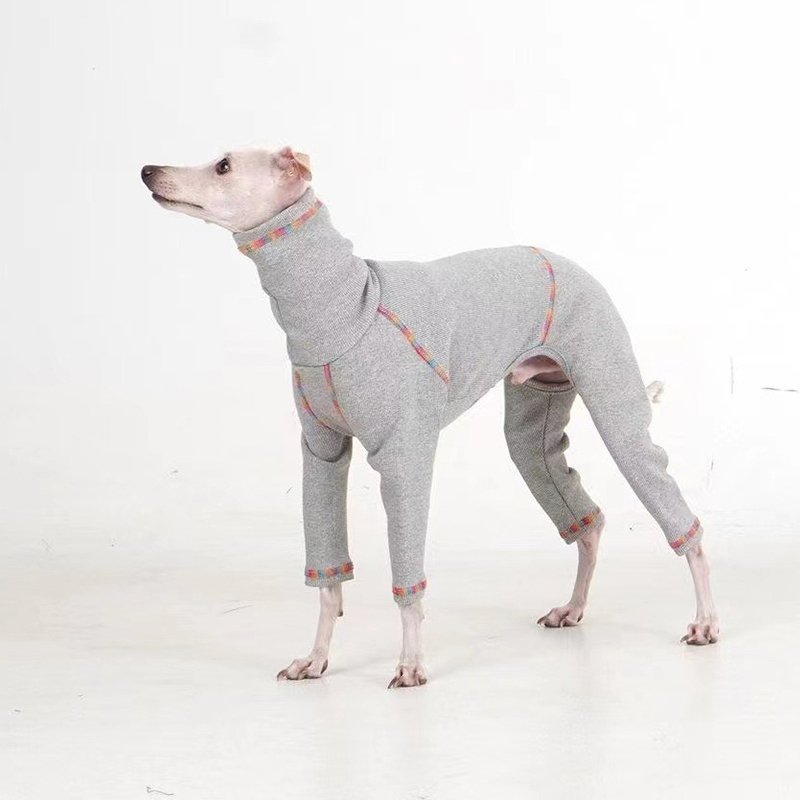 Dog Clothes Cotton Onesie Italian Greyhound Whippet - PIKAPIKA
