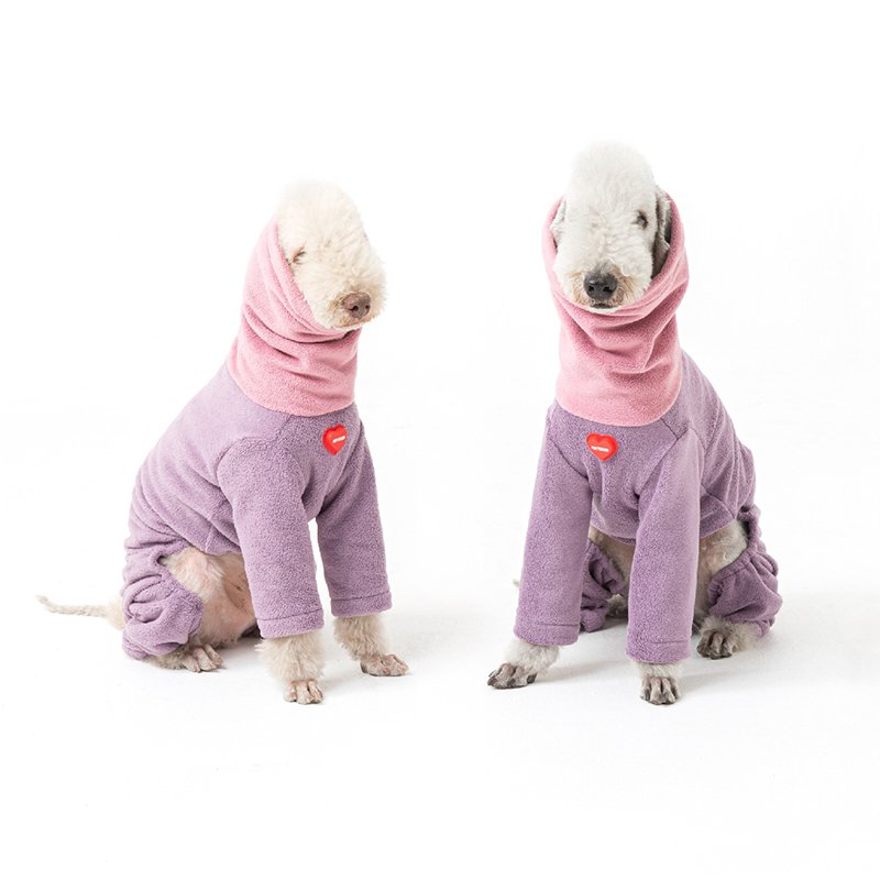 Dog Clothes Fleece Onesie Italian Greyhound Whippet - PIKAPIKA
