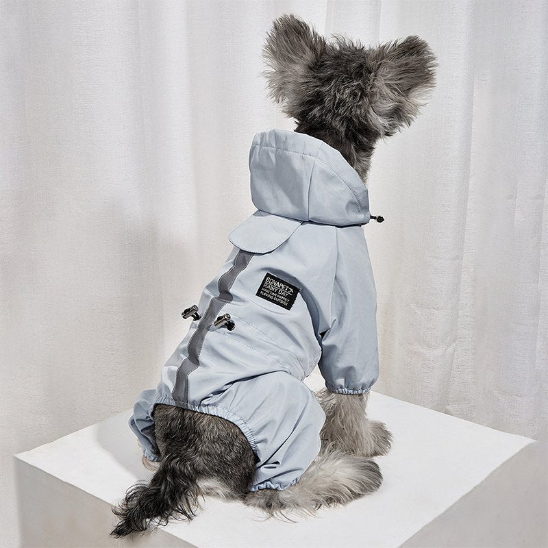 Dog Clothes Outdoor Raincoats Onesie Jackets - PIKAPIKA