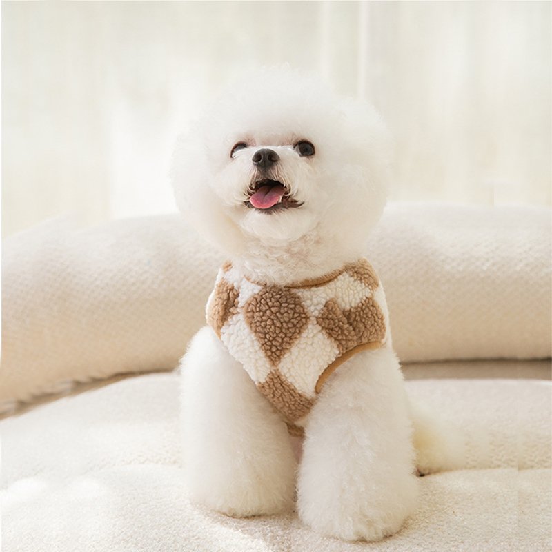 Dog Clothes Plush Knitted Sweater - PIKAPIKA