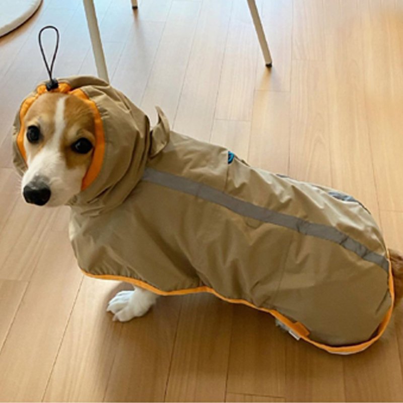 Dog Clothes Raincoat Waterproof Outdoor Jacket - PIKAPIKA