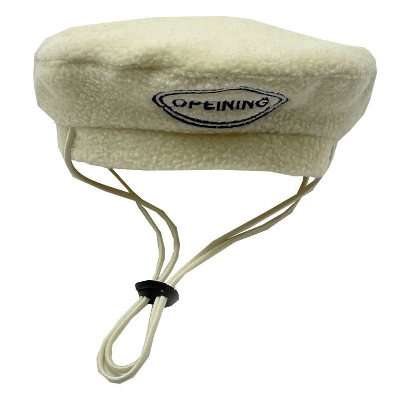 Dog Hat Polar Fleece Adjustable Retractable Beret - PIKAPIKA