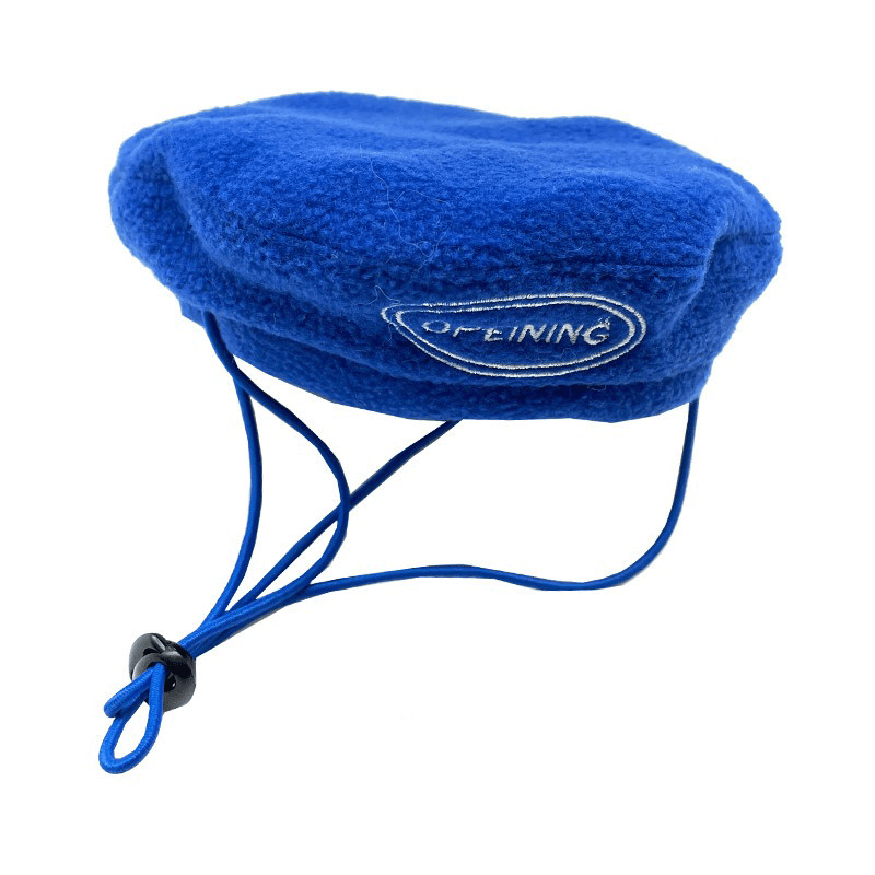 Dog Hat Polar Fleece Adjustable Retractable Beret - PIKAPIKA