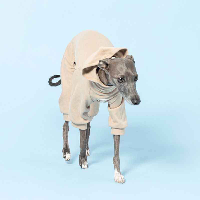 Dog Onesies Fleece Hoodie Clothes for Italian greyhound Whippet - PIKAPIKA