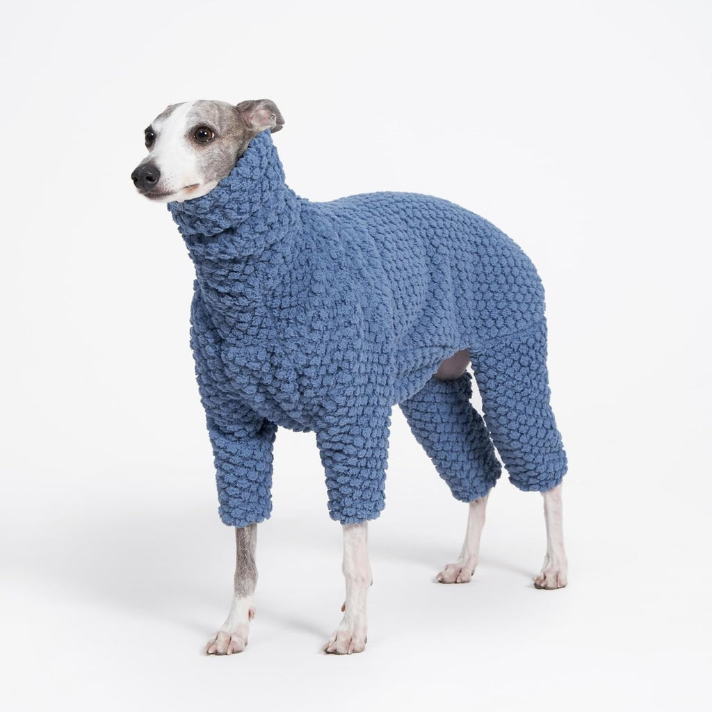Dog Onesies Pajamas Double Fleece Clothes for Italian Greyhound Whippet Clothing - PIKAPIKA