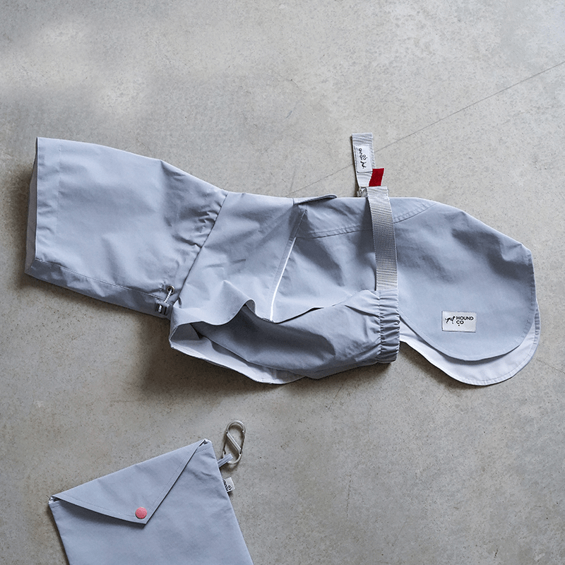 Dog Raincoat Outdoor Jacket Waterproof Detachable Italian greyhound Whippet Dachshund Fit - PIKAPIKA