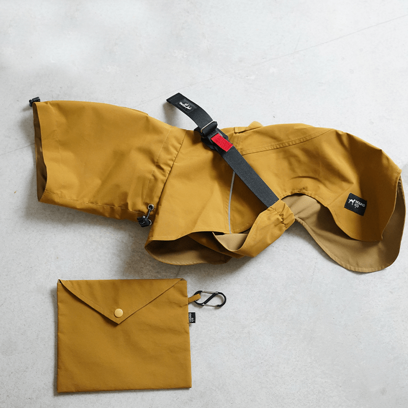 Dog Raincoat Outdoor Jacket Waterproof Detachable Italian greyhound Whippet Dachshund Fit - PIKAPIKA