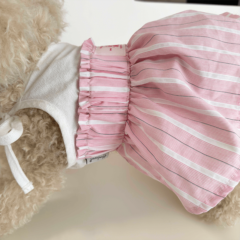 Dog Shirt Dress Cat Dress Cute Spaghetti Strap Summer for Pet - PIKAPIKA