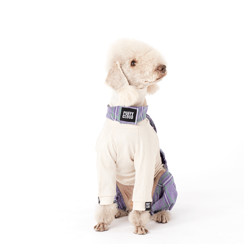 Dog Shirts Highneck Cotton Clothes for Italian Greyhound Whippet - PIKAPIKA