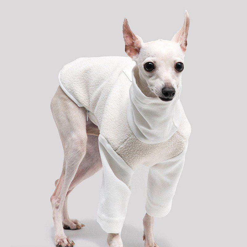 Double Polar Fleece Shirts Italian Greyhound Whippet Dog Clothes - PIKAPIKA