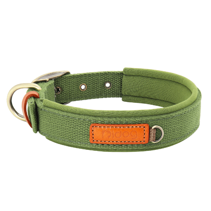 Durable Adjustable Dog Collar Pet Necklace with ID Tag - PIKAPIKA