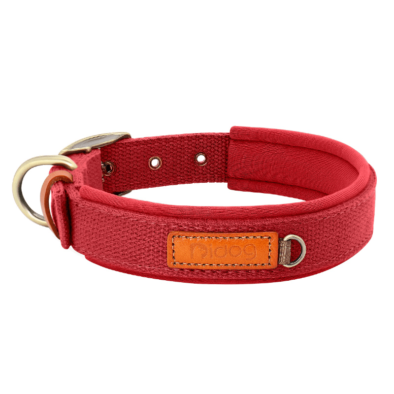 Durable Adjustable Dog Collar Pet Necklace with ID Tag - PIKAPIKA