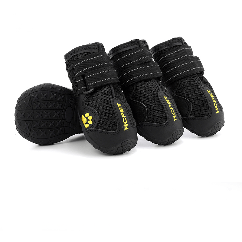 Durable Anti - Slip Dog Boots Summer Breathable Mesh Shoes - PIKAPIKA