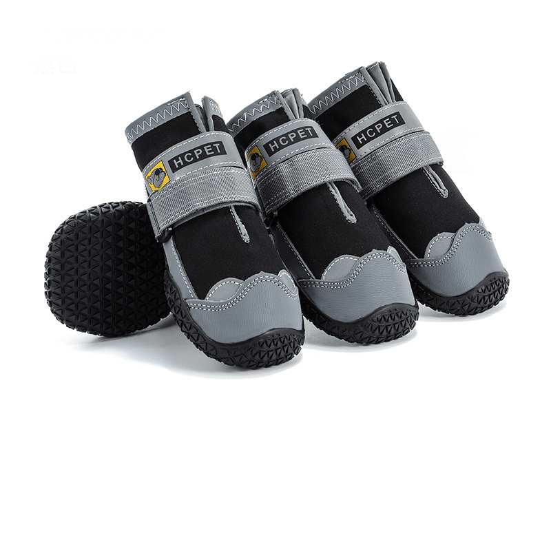 Durable Anti - Slip Dog Boots Waterproof Snow Boots - PIKAPIKA
