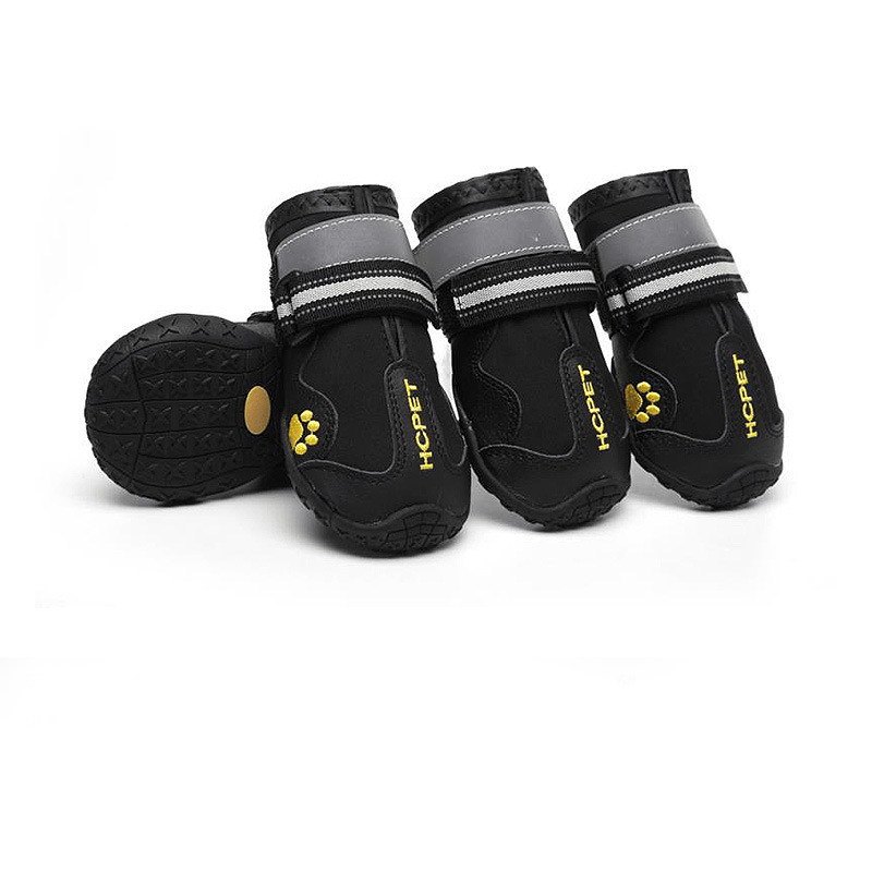 Durable Anti - Slip Dog Boots Waterproof Snow Boots - PIKAPIKA