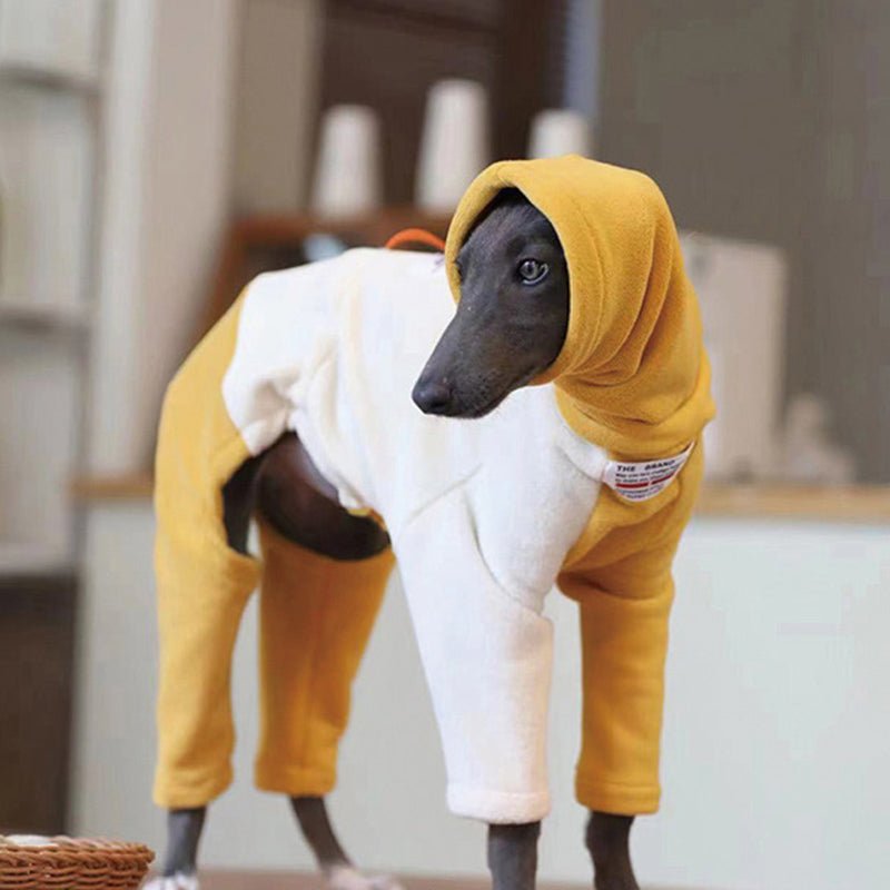 Fleece Onesie Italian Greyhound Whippet Dog Clothes - PIKAPIKA