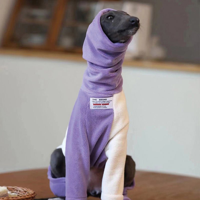Fleece Onesie Italian Greyhound Whippet Dog Clothes - PIKAPIKA