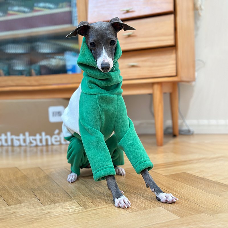 Fleece Onesies for Italian greyhound Whippet Dog Clothes - PIKAPIKA