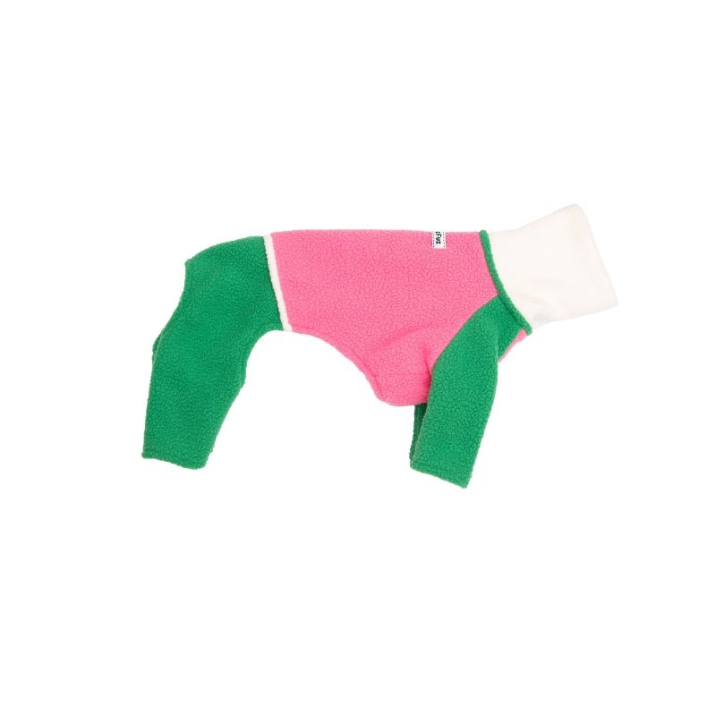 Fleece Onesies Italian Greyhound Dog 4 - legs Clothes Turtleneck - PIKAPIKA