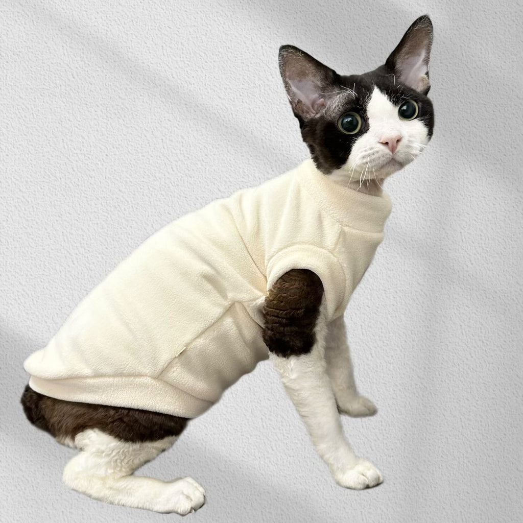 Fleece Shirts Cat Pajamas Soft Wear Warm Clothes Multicolor - PIKAPIKA