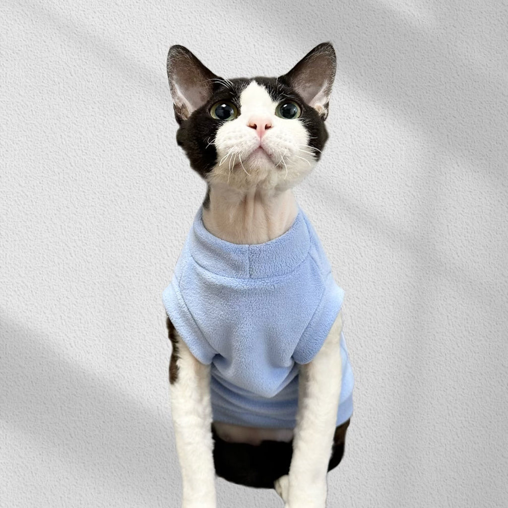 Fleece Shirts Cat Pajamas Soft Wear Warm Clothes Multicolor - PIKAPIKA