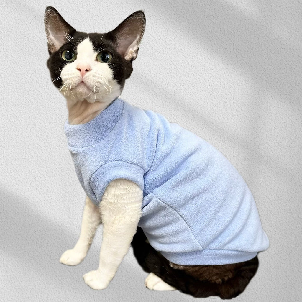 Fleece Shirts Cat Pajamas Soft Wear Warm Clothes Multicolor - PIKAPIKA