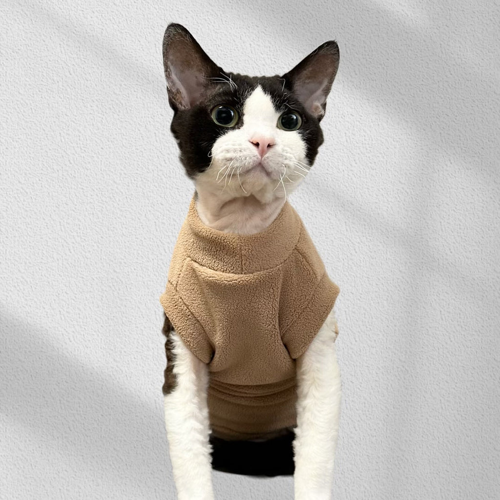 Fleece Shirts Cat Pajamas Soft Wear Warm Clothes Multicolor - PIKAPIKA