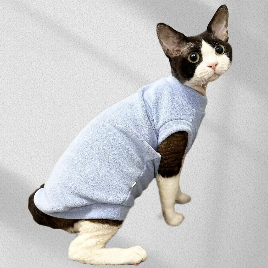 Fleece Shirts Cat Pajamas Soft Wear Warm Clothes Multicolor - PIKAPIKA