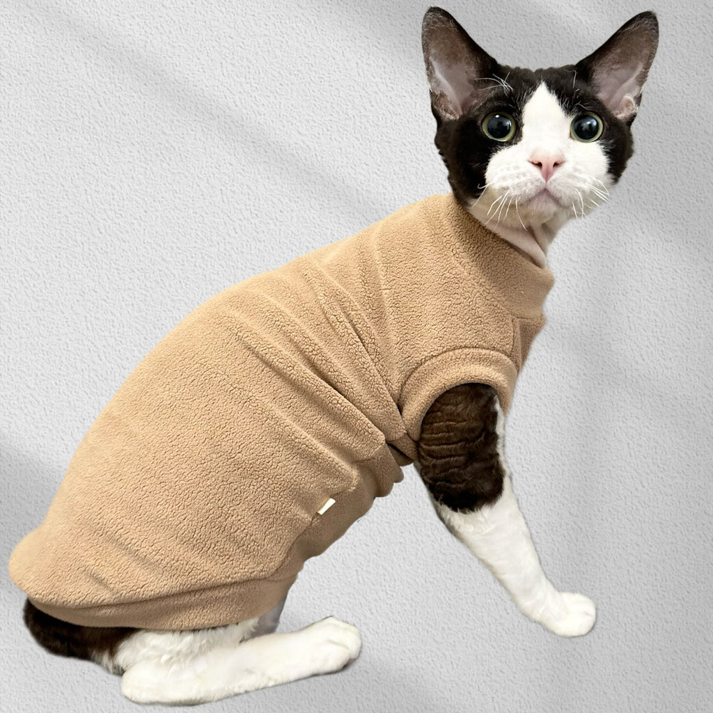 Fleece Shirts Cat Pajamas Soft Wear Warm Clothes Multicolor - PIKAPIKA