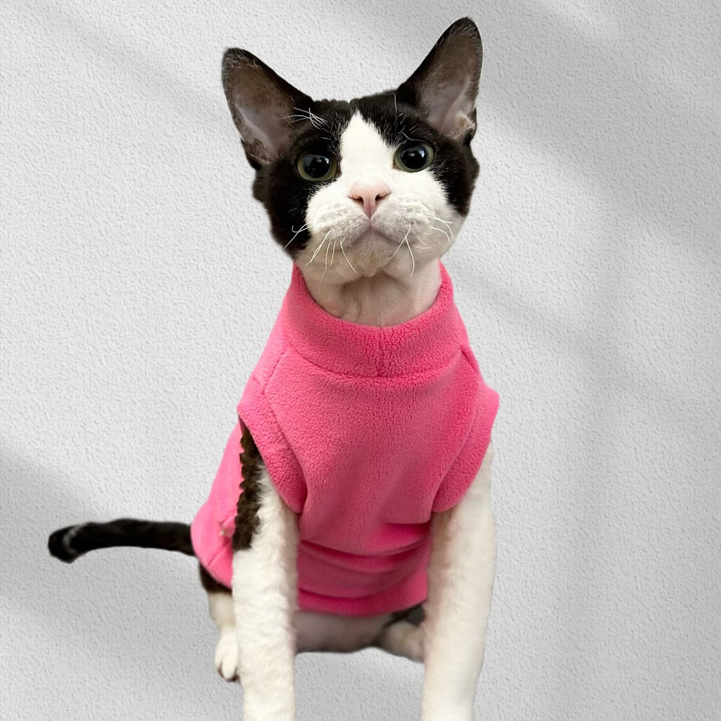 Fleece Shirts Cat Pajamas Soft Wear Warm Clothes Multicolor - PIKAPIKA