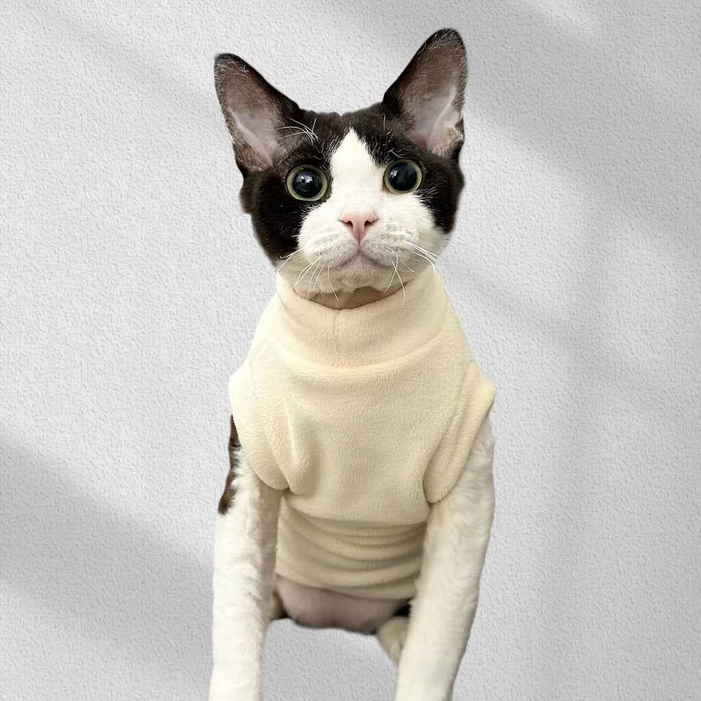 Fleece Shirts Cat Pajamas Soft Wear Warm Clothes Multicolor - PIKAPIKA