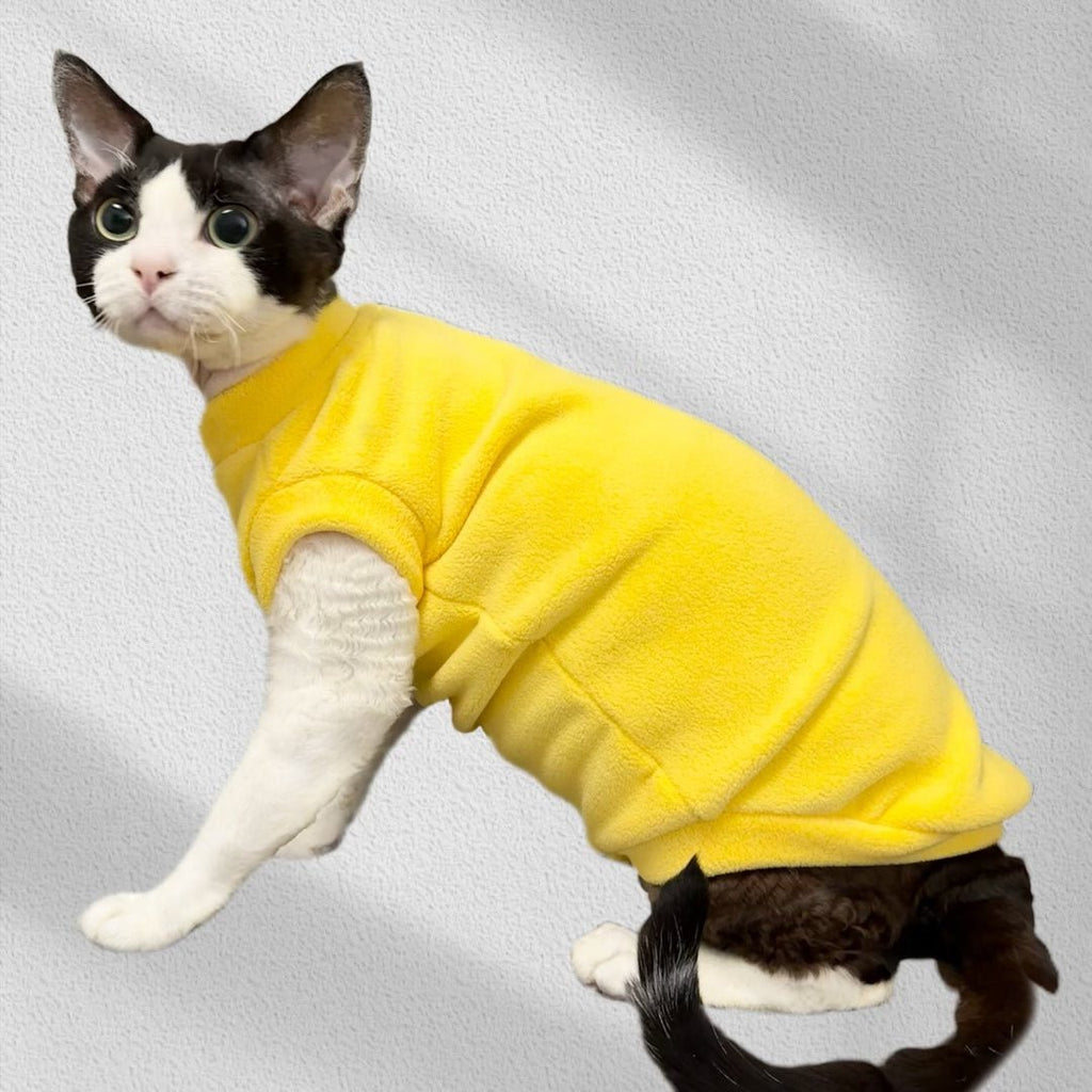 Fleece Shirts Cat Pajamas Soft Wear Warm Clothes Multicolor - PIKAPIKA