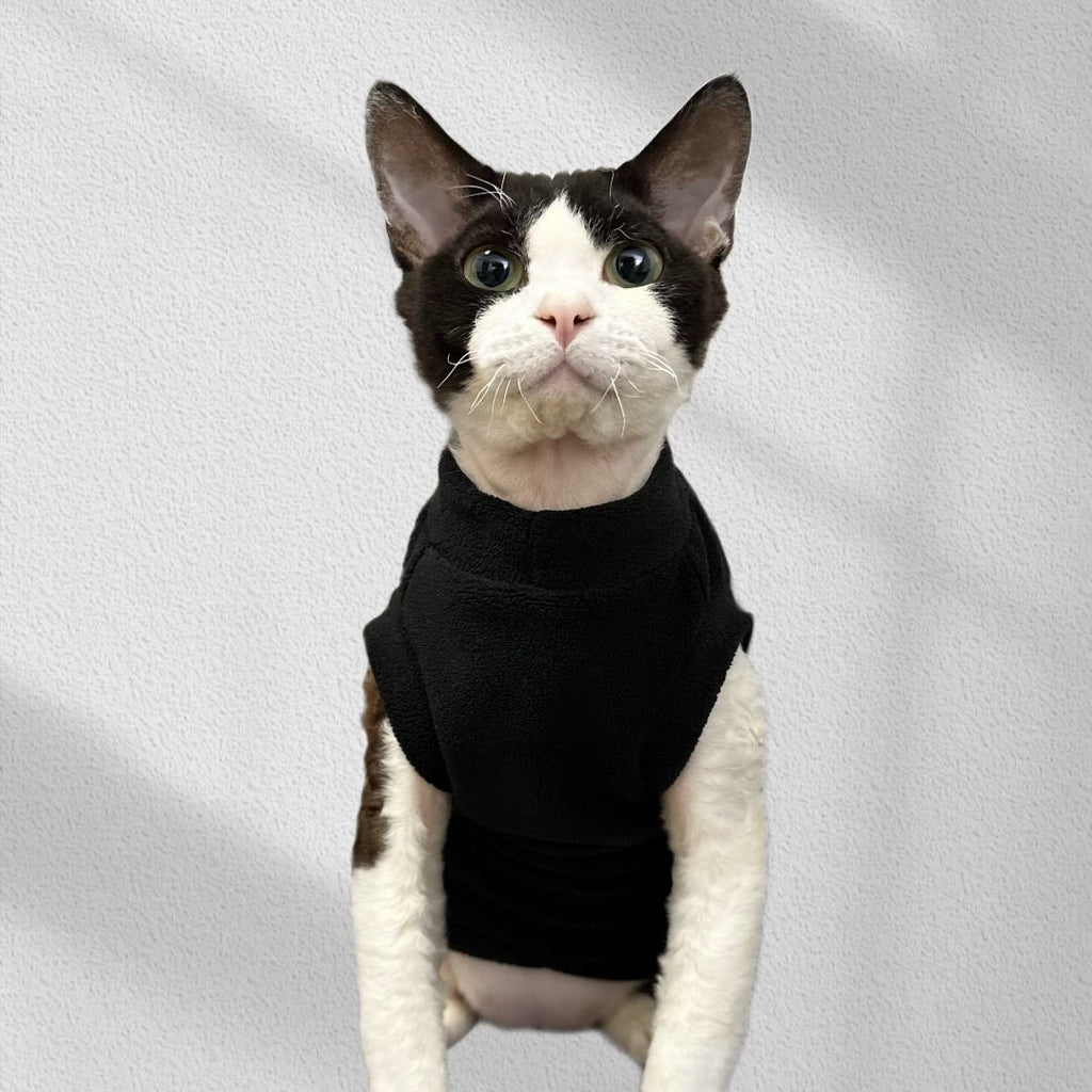 Fleece Shirts Cat Pajamas Soft Wear Warm Clothes Multicolor - PIKAPIKA