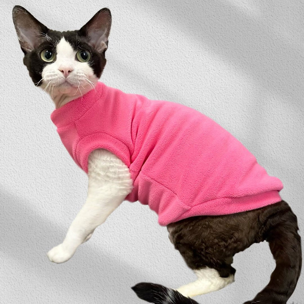 Fleece Shirts Cat Pajamas Soft Wear Warm Clothes Multicolor - PIKAPIKA
