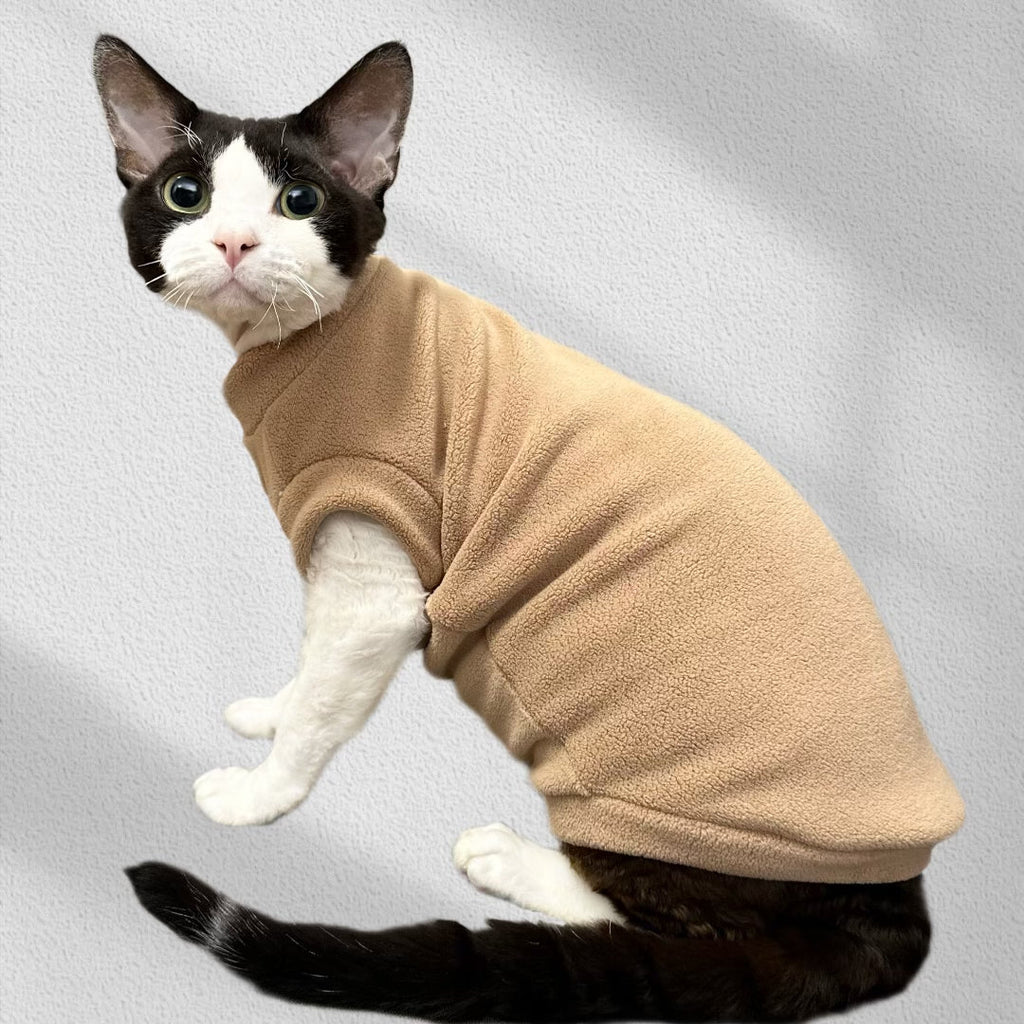 Fleece Shirts Cat Pajamas Soft Wear Warm Clothes Multicolor - PIKAPIKA