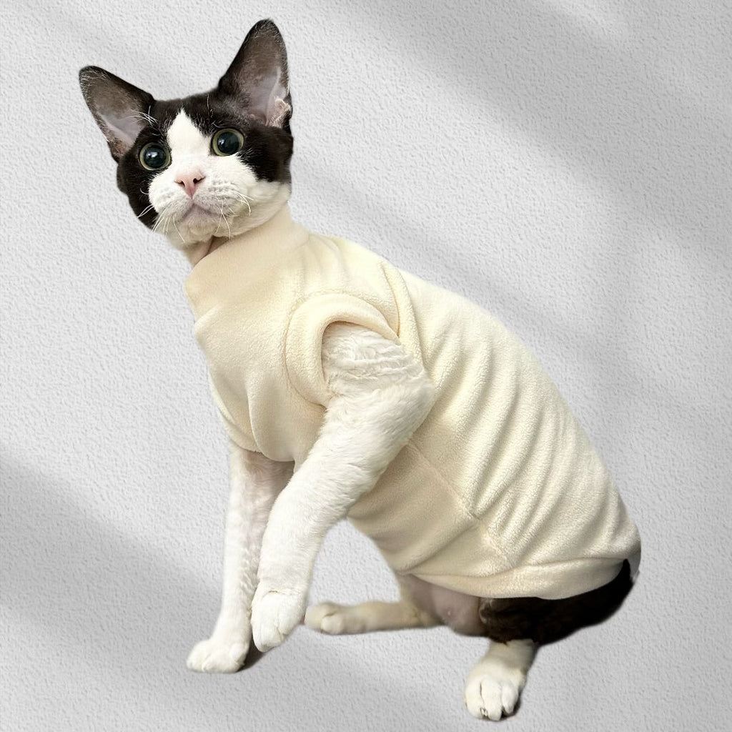 Fleece Shirts Cat Pajamas Soft Wear Warm Clothes Multicolor - PIKAPIKA