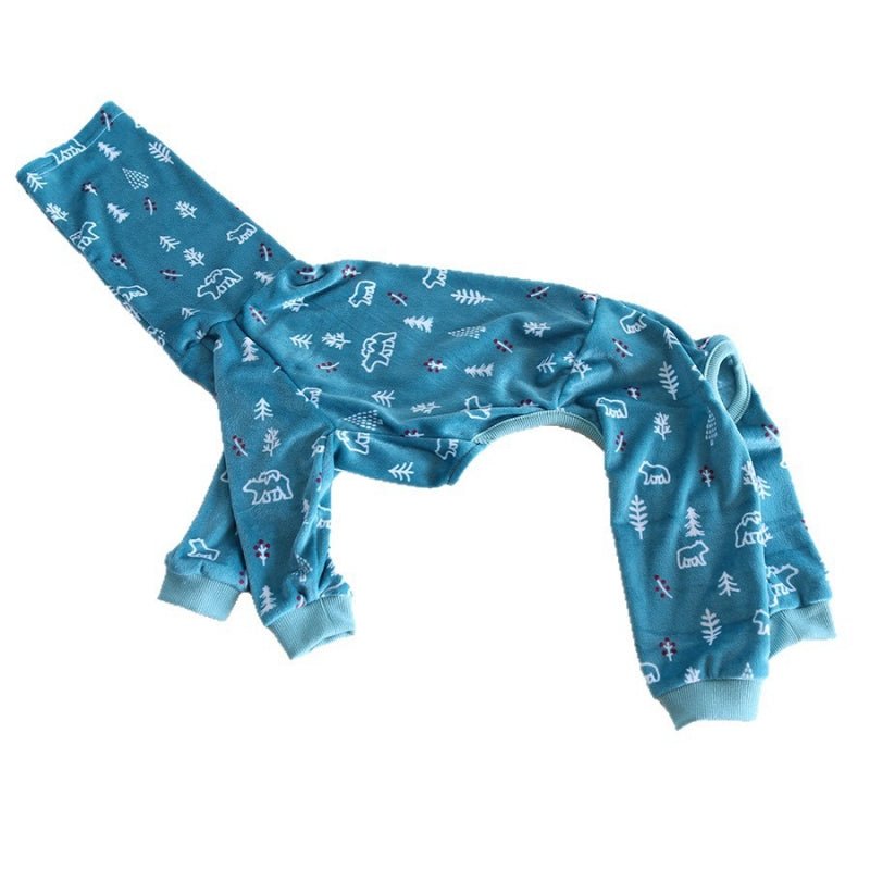 Forest Print Outfit for Italian Greyhound Whippet Dog Clothes - PIKAPIKA