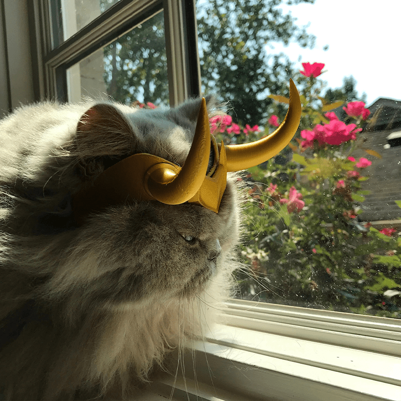 Halloween Costume Cat Headgear Mask Pet Helmet Prop - PIKAPIKA