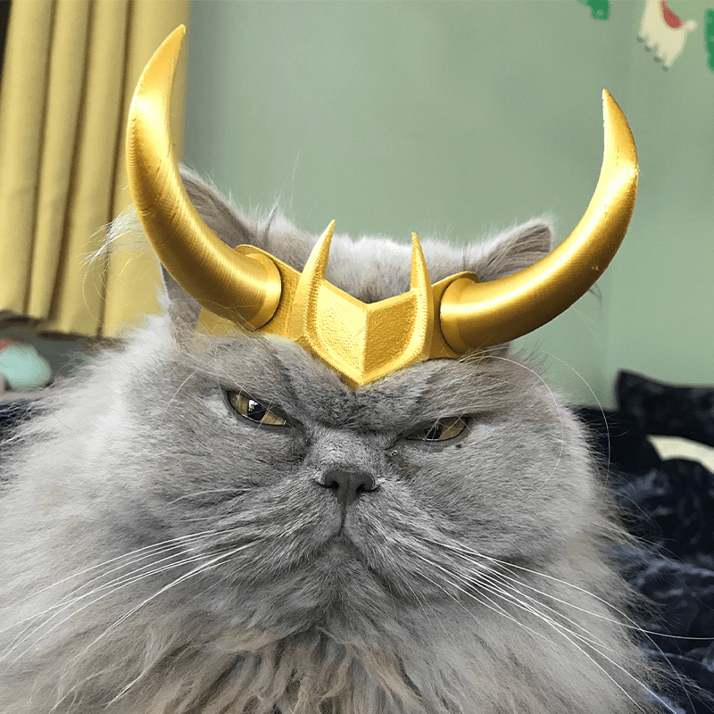Halloween Costume Cat Headgear Mask Pet Helmet Prop - PIKAPIKA