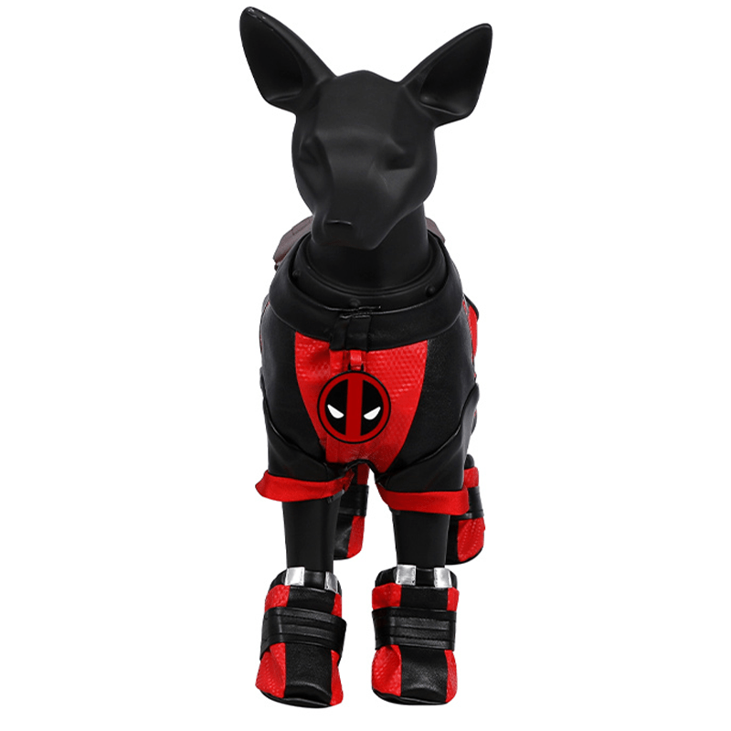 Halloween Deadpool Costume Cosplay Pet Dog Funny Outfit - PIKAPIKA