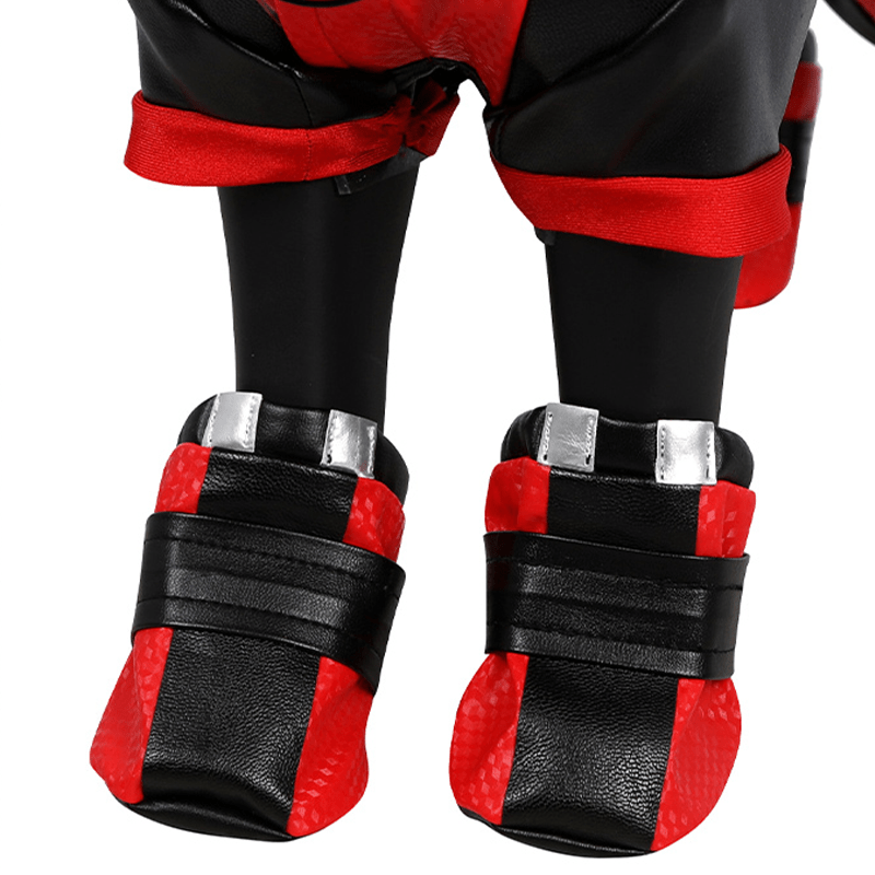 Halloween Deadpool Costume Cosplay Pet Dog Funny Outfit - PIKAPIKA