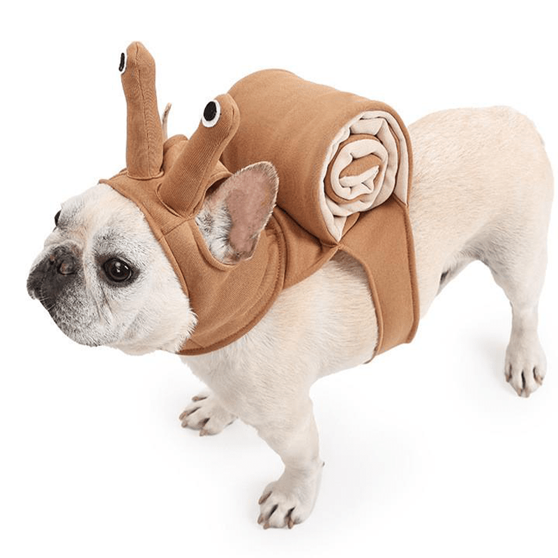 Halloween Snail Pet Costume Cute Dog Cat Outfit Funny Party Clothes - PIKAPIKA
