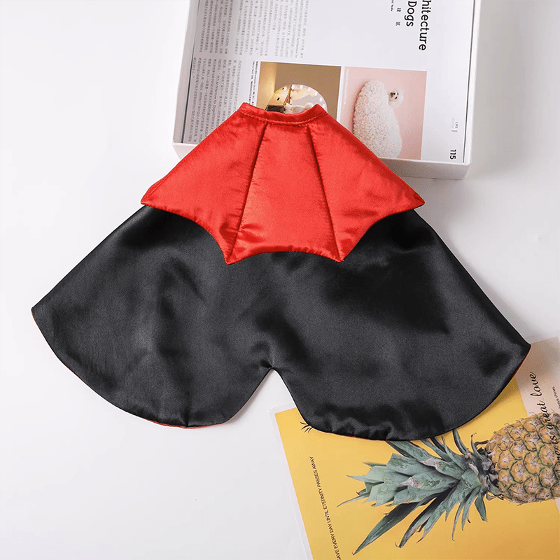 Halloween Vampire Magician Cloak Pet Costume Cat Funny Cape - PIKAPIKA