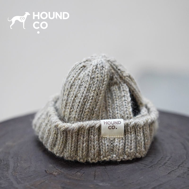 Hand Made Custom Wool Knit Hat Dog Hat Accessory - PIKAPIKA