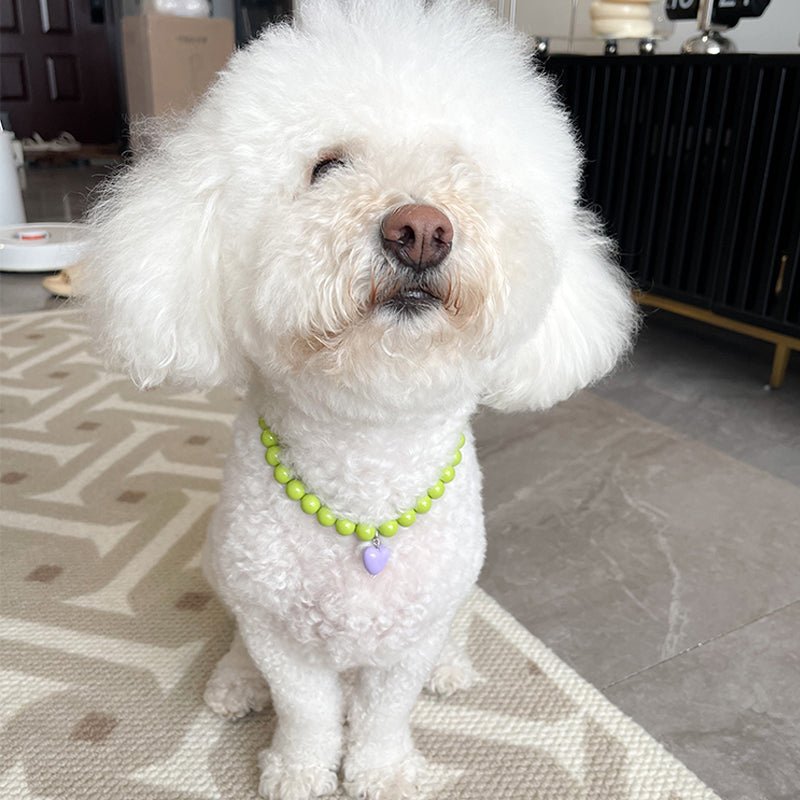 Handmade Love Pendant Dog Cat Necklace Accessories - PIKAPIKA