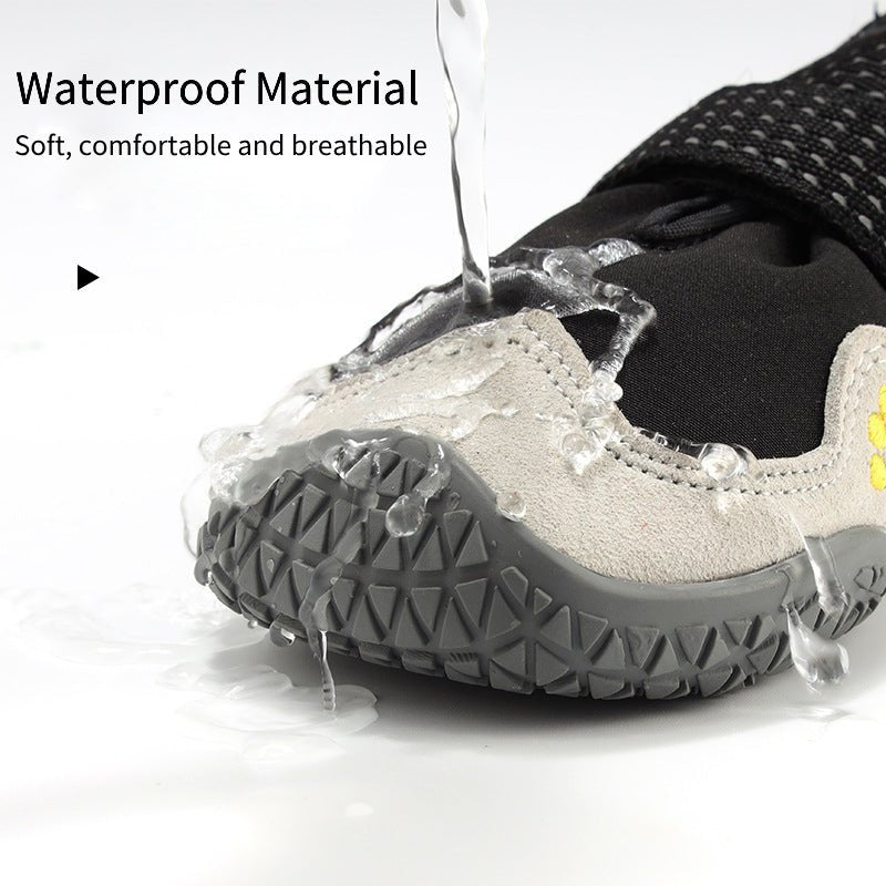 High - Top Dog Shoes Boots Fleece Waterproof Reflective Outdoor Gear - PIKAPIKA